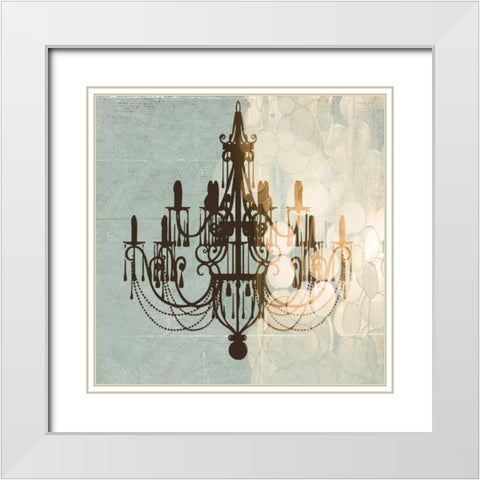In the Spotlight I White Modern Wood Framed Art Print with Double Matting by Pearce, Allison