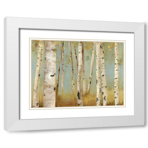 Eco I - Oversize White Modern Wood Framed Art Print with Double Matting by Pearce, Allison