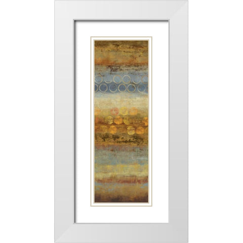 Playful II White Modern Wood Framed Art Print with Double Matting by Pearce, Allison