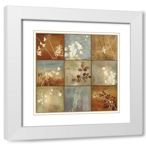 Audace White Modern Wood Framed Art Print with Double Matting by Pearce, Allison