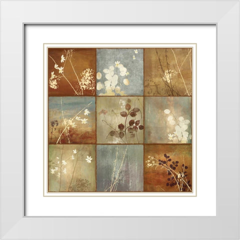 Audace White Modern Wood Framed Art Print with Double Matting by Pearce, Allison