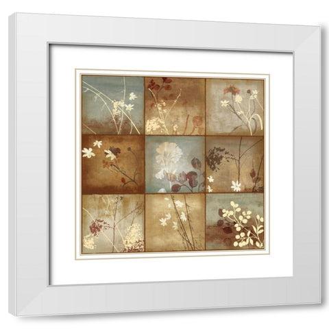 Complice White Modern Wood Framed Art Print with Double Matting by Pearce, Allison