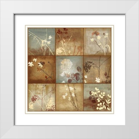 Complice White Modern Wood Framed Art Print with Double Matting by Pearce, Allison