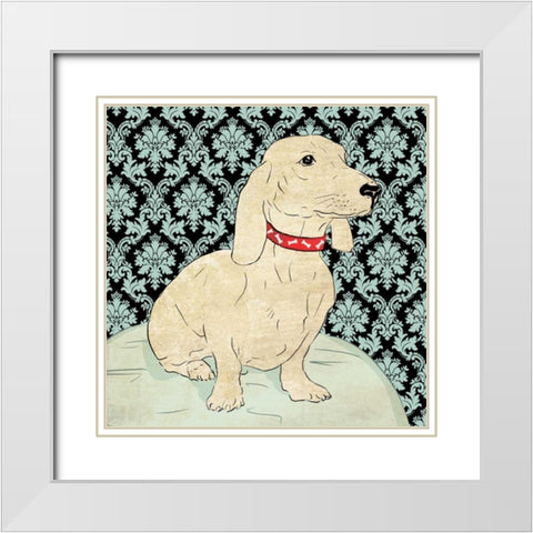 Reggie White Modern Wood Framed Art Print with Double Matting by Pearce, Allison