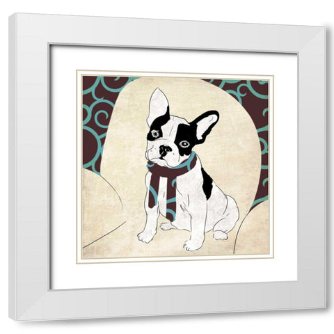 Charley White Modern Wood Framed Art Print with Double Matting by Pearce, Allison