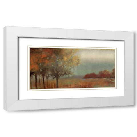 In My Dreams White Modern Wood Framed Art Print with Double Matting by Pearce, Allison