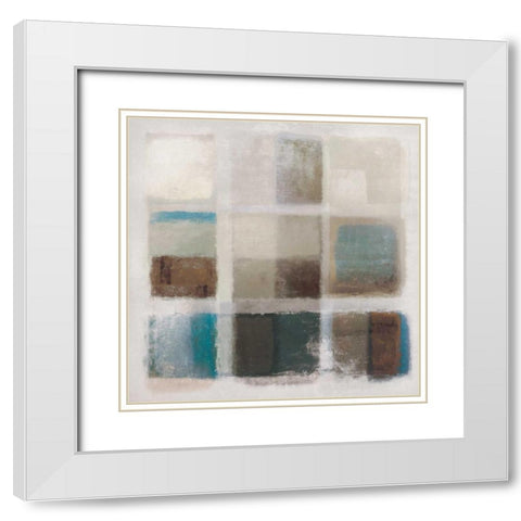 Captive White Modern Wood Framed Art Print with Double Matting by PI Galerie