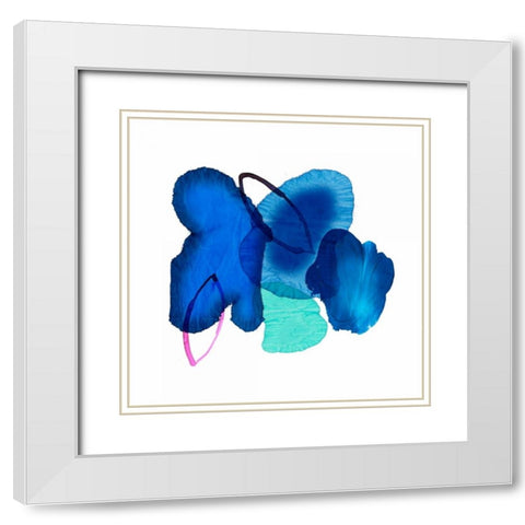 Inksplash White Modern Wood Framed Art Print with Double Matting by PI Galerie