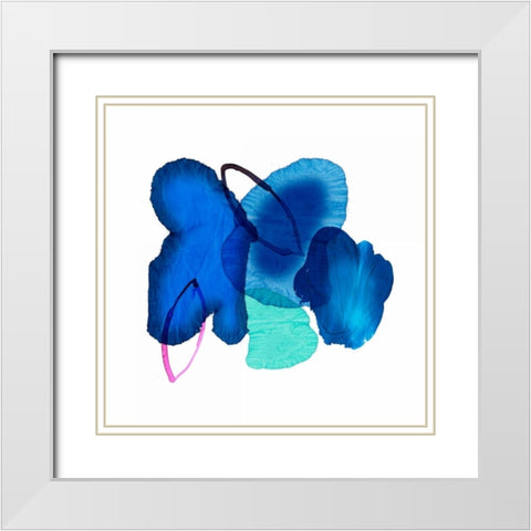 Inksplash White Modern Wood Framed Art Print with Double Matting by PI Galerie
