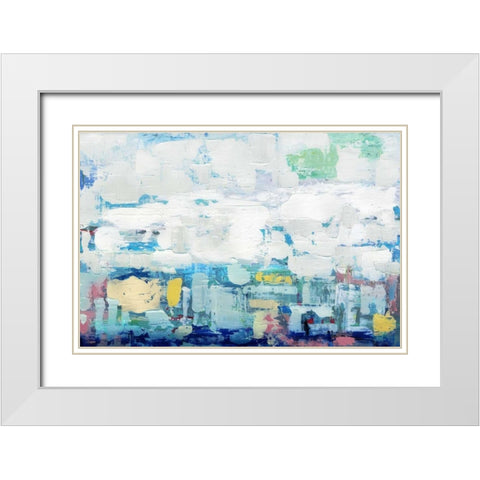 Forever  White Modern Wood Framed Art Print with Double Matting by PI Galerie