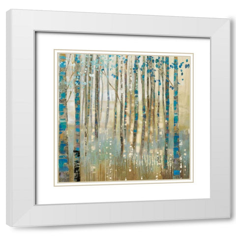 There will be Spring White Modern Wood Framed Art Print with Double Matting by PI Galerie