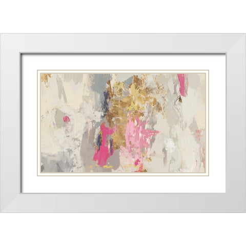 Frida I  White Modern Wood Framed Art Print with Double Matting by PI Galerie
