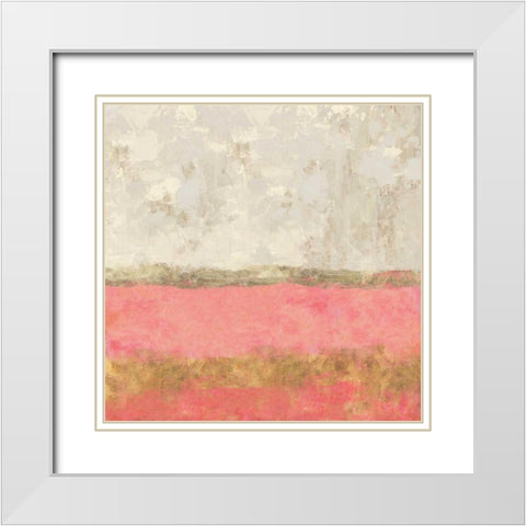 Frida III White Modern Wood Framed Art Print with Double Matting by PI Galerie