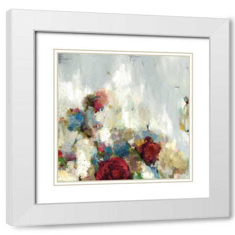 Septembre I White Modern Wood Framed Art Print with Double Matting by PI Galerie