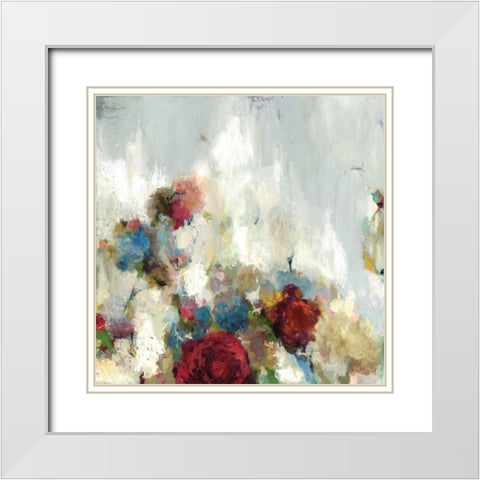 Septembre I White Modern Wood Framed Art Print with Double Matting by PI Galerie