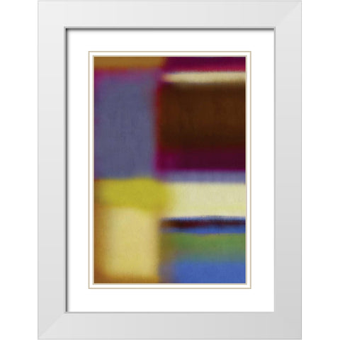 Remind Me I White Modern Wood Framed Art Print with Double Matting by PI Galerie
