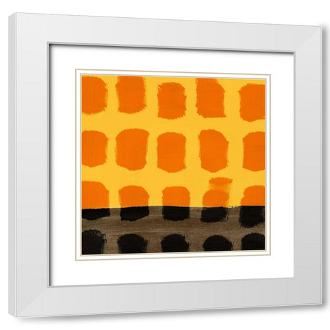 Another Day I White Modern Wood Framed Art Print with Double Matting by PI Studio