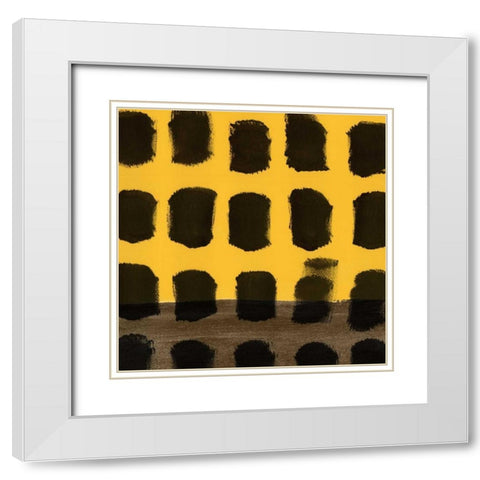 Another Day II White Modern Wood Framed Art Print with Double Matting by PI Studio