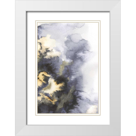 Lost in Your Mystery II White Modern Wood Framed Art Print with Double Matting by PI Studio