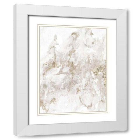 Whisper White Modern Wood Framed Art Print with Double Matting by PI Studio