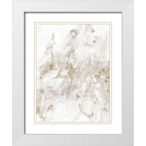 Whisper White Modern Wood Framed Art Print with Double Matting by PI Studio