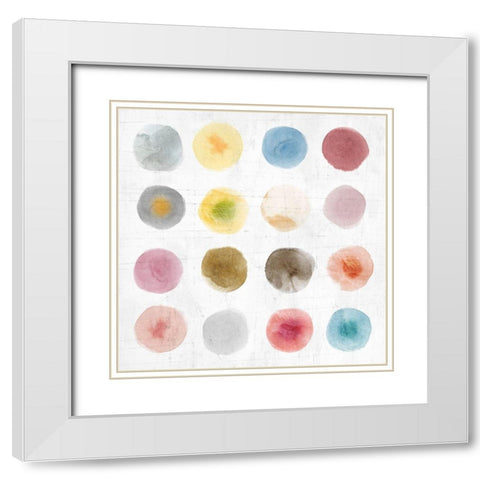 Darling I  White Modern Wood Framed Art Print with Double Matting by PI Studio