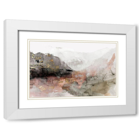 Vanished  White Modern Wood Framed Art Print with Double Matting by PI Studio