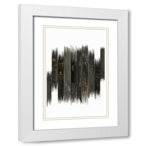 Persistence  White Modern Wood Framed Art Print with Double Matting by PI Studio
