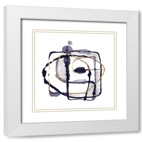 Back Home  White Modern Wood Framed Art Print with Double Matting by PI Studio