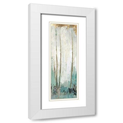 Stand Next to Me I  White Modern Wood Framed Art Print with Double Matting by PI Studio