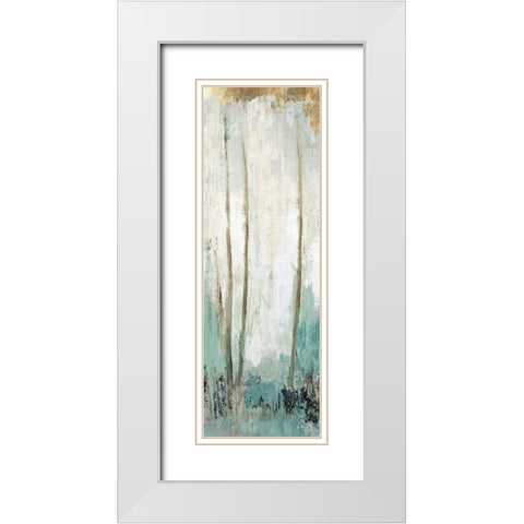 Stand Next to Me I  White Modern Wood Framed Art Print with Double Matting by PI Studio