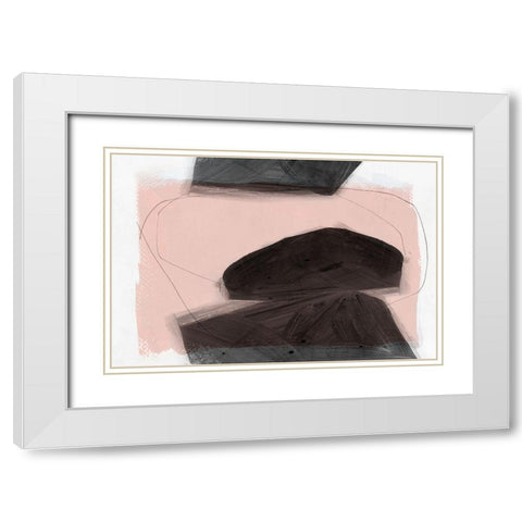 Secrets of Significance I White Modern Wood Framed Art Print with Double Matting by PI Studio