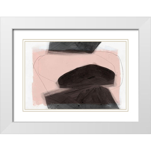 Secrets of Significance I White Modern Wood Framed Art Print with Double Matting by PI Studio