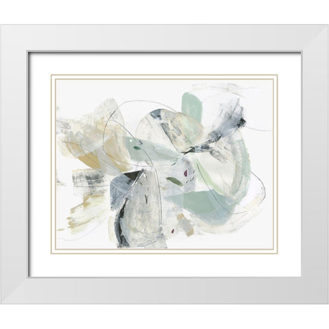 Breath In Between II   White Modern Wood Framed Art Print with Double Matting by PI Studio