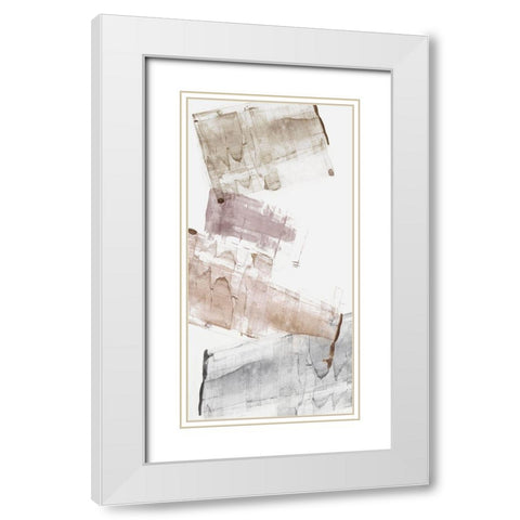 Imagining  White Modern Wood Framed Art Print with Double Matting by PI Studio
