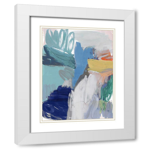 Beguiled I  White Modern Wood Framed Art Print with Double Matting by PI Studio