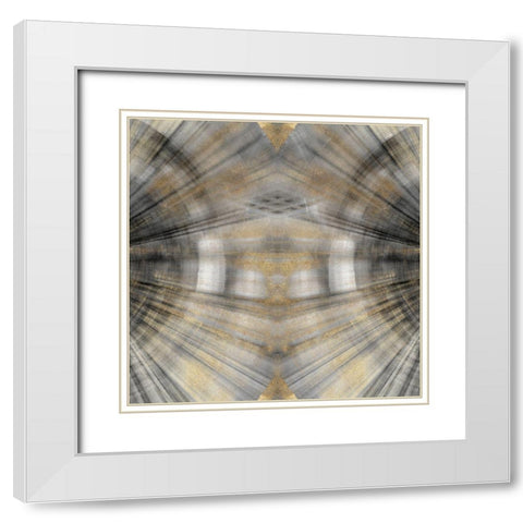 The Vortex  White Modern Wood Framed Art Print with Double Matting by PI Studio
