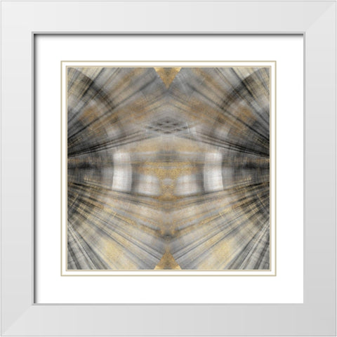 The Vortex  White Modern Wood Framed Art Print with Double Matting by PI Studio