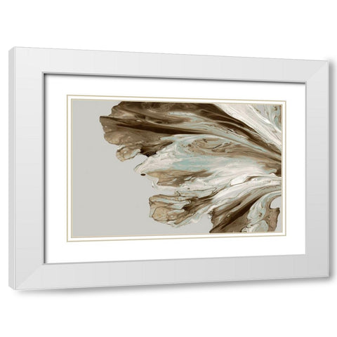 Perfect Vision  White Modern Wood Framed Art Print with Double Matting by PI Studio