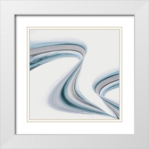The Path to Valhalla II White Modern Wood Framed Art Print with Double Matting by PI Studio