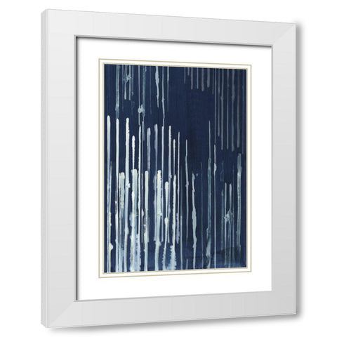 Pillars of Life II White Modern Wood Framed Art Print with Double Matting by PI Studio