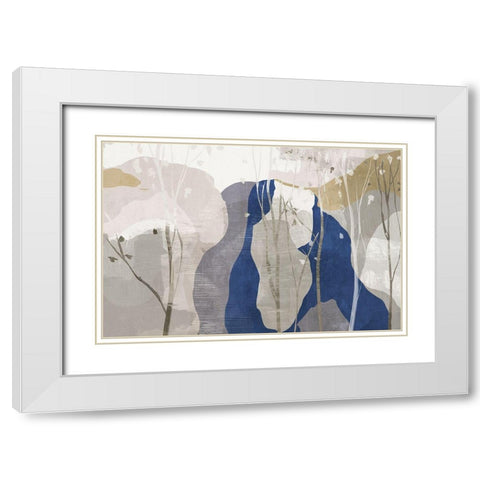 Magical Woodland I  White Modern Wood Framed Art Print with Double Matting by PI Studio