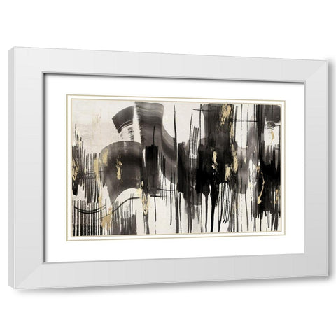 Percussion White Modern Wood Framed Art Print with Double Matting by PI Studio