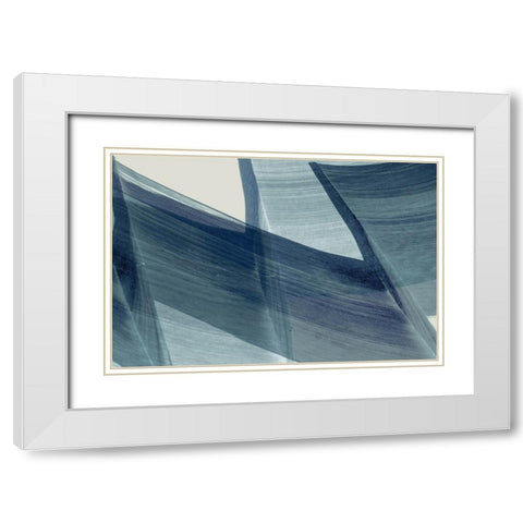 Beautiful Shadow  White Modern Wood Framed Art Print with Double Matting by PI Studio