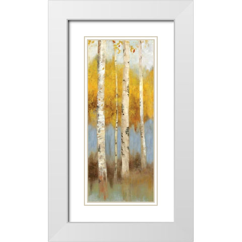 Promise I - Mini White Modern Wood Framed Art Print with Double Matting by Pearce, Allison