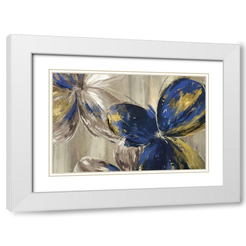 Rustique White Modern Wood Framed Art Print with Double Matting by Pearce, Allison