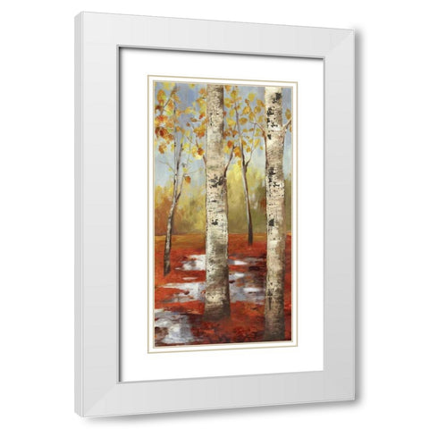 The Passage I White Modern Wood Framed Art Print with Double Matting by Pearce, Allison