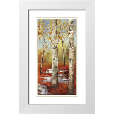 The Passage I White Modern Wood Framed Art Print with Double Matting by Pearce, Allison