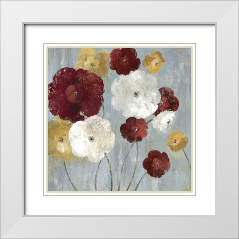 Charisma I White Modern Wood Framed Art Print with Double Matting by Pearce, Allison