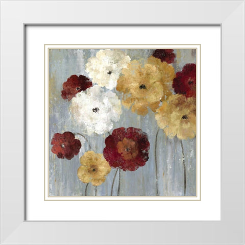 Charisma II White Modern Wood Framed Art Print with Double Matting by Pearce, Allison